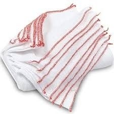 White Dish cloth 100 Pack - Quality Luxury Towels, Bathrobes & Bed